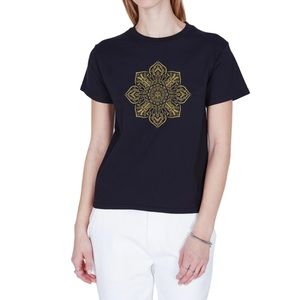 Medium Yellow Obey “Stop the Violence” Shrunk Top